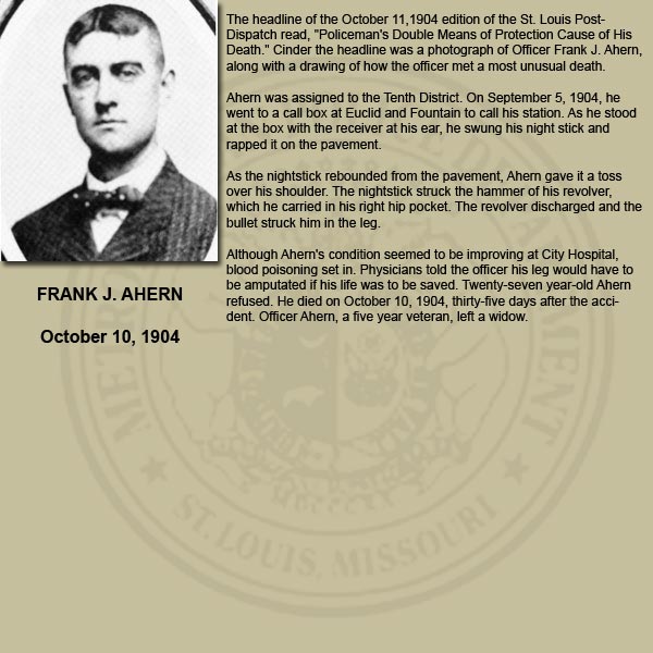 Frank J. Ahern Bio