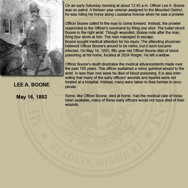 Lee A. Boone Bio