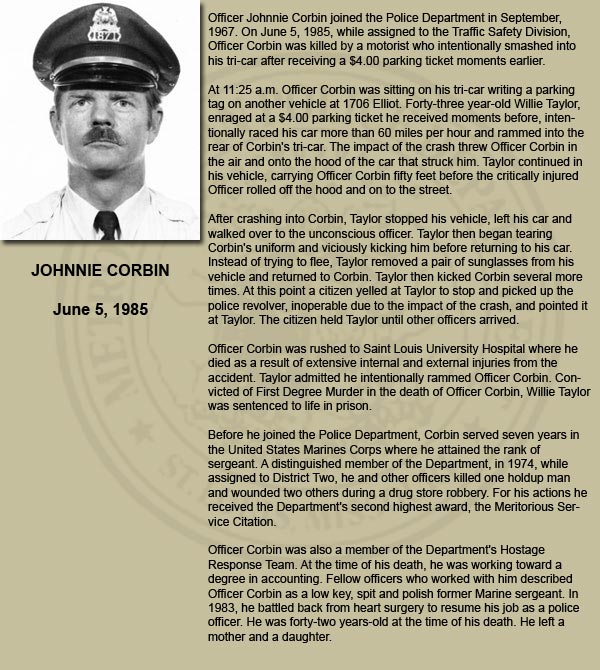 Johnnie Corbin Bio