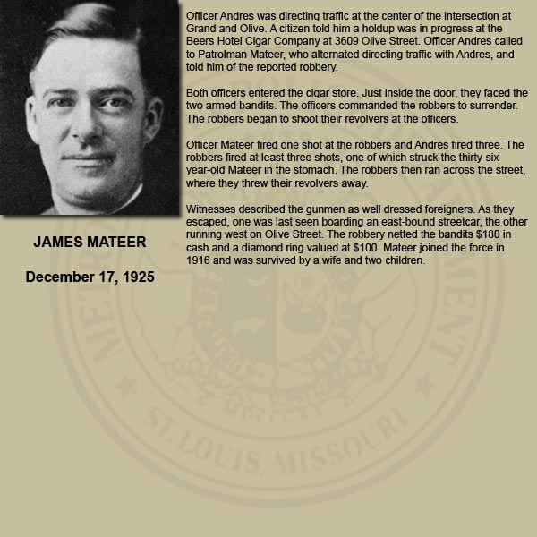 James Mateer Bio