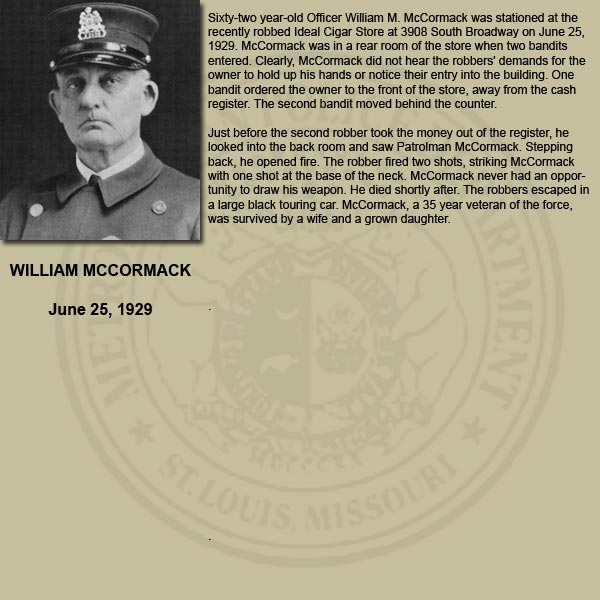 William Mccormack Bio