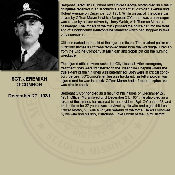 Sargent Jeremiah O'Connor Bio