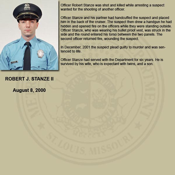 Robert J. Stanze II Bio