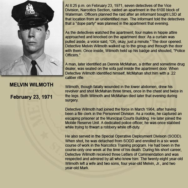 Melvin Wilmoth Bio