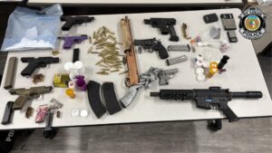 10 Firearms Seized, 13 Arrested, 63 Cited Following Massive Search Warrant at Condemned Apartments 