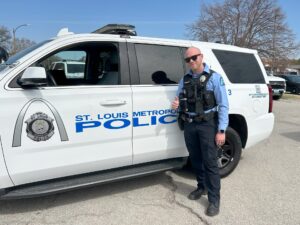 SLMPD Officer Thomas Bossch Receives TOP COPS Honorable Mention Award