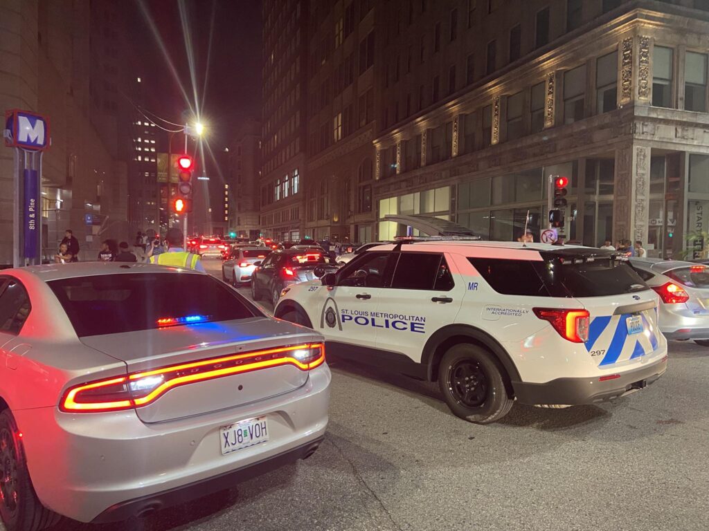 SLMPD Officers Conducting Holiday Enforcement
