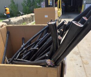 Utility Wire Theft Investigation